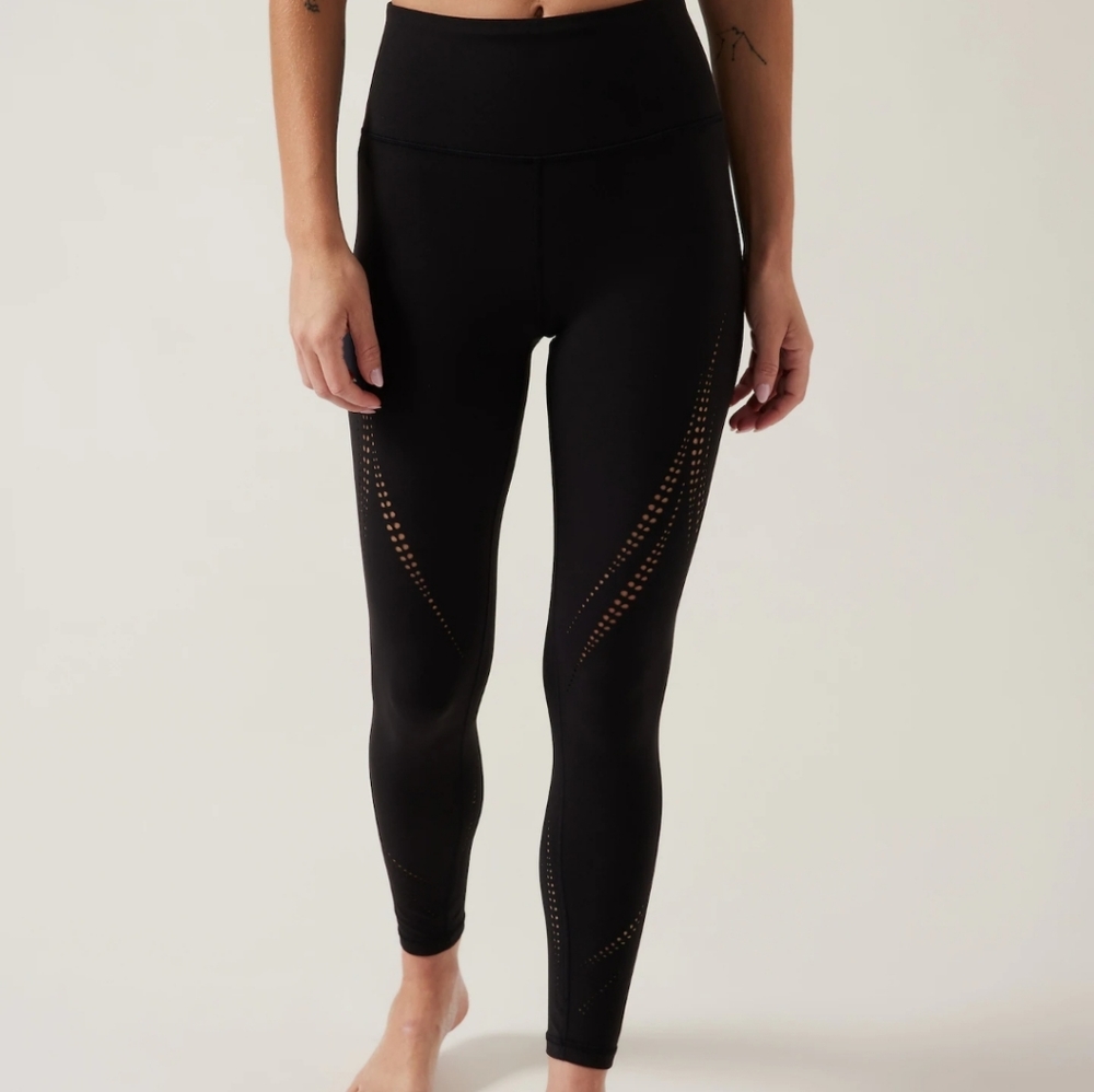 Nwt Athleta Warp Knit 7/8 Tight